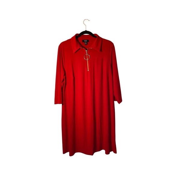 MSK Woman’s Plus Size Stretch A Line Dress Size 2X - Picture 1 of 4